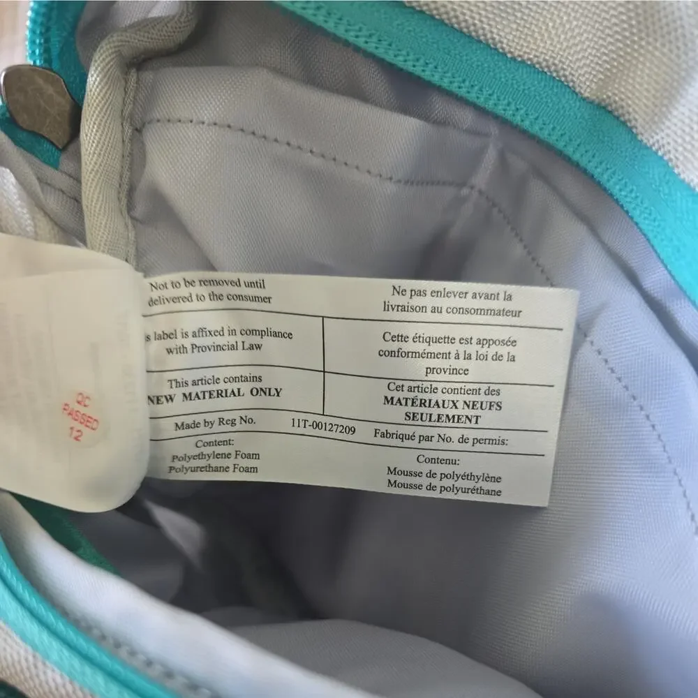 Arcteryx Maka 1 Waistpack Crossbody Bag Belt Gray Teal Logo Fanny Pack Hiking